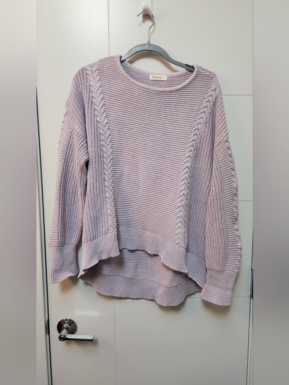 Woolovers Cotton Pullover Sweater Womens - Large